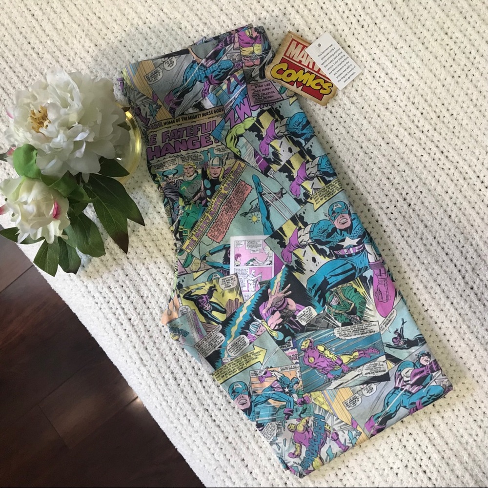 Marvel comics leggings